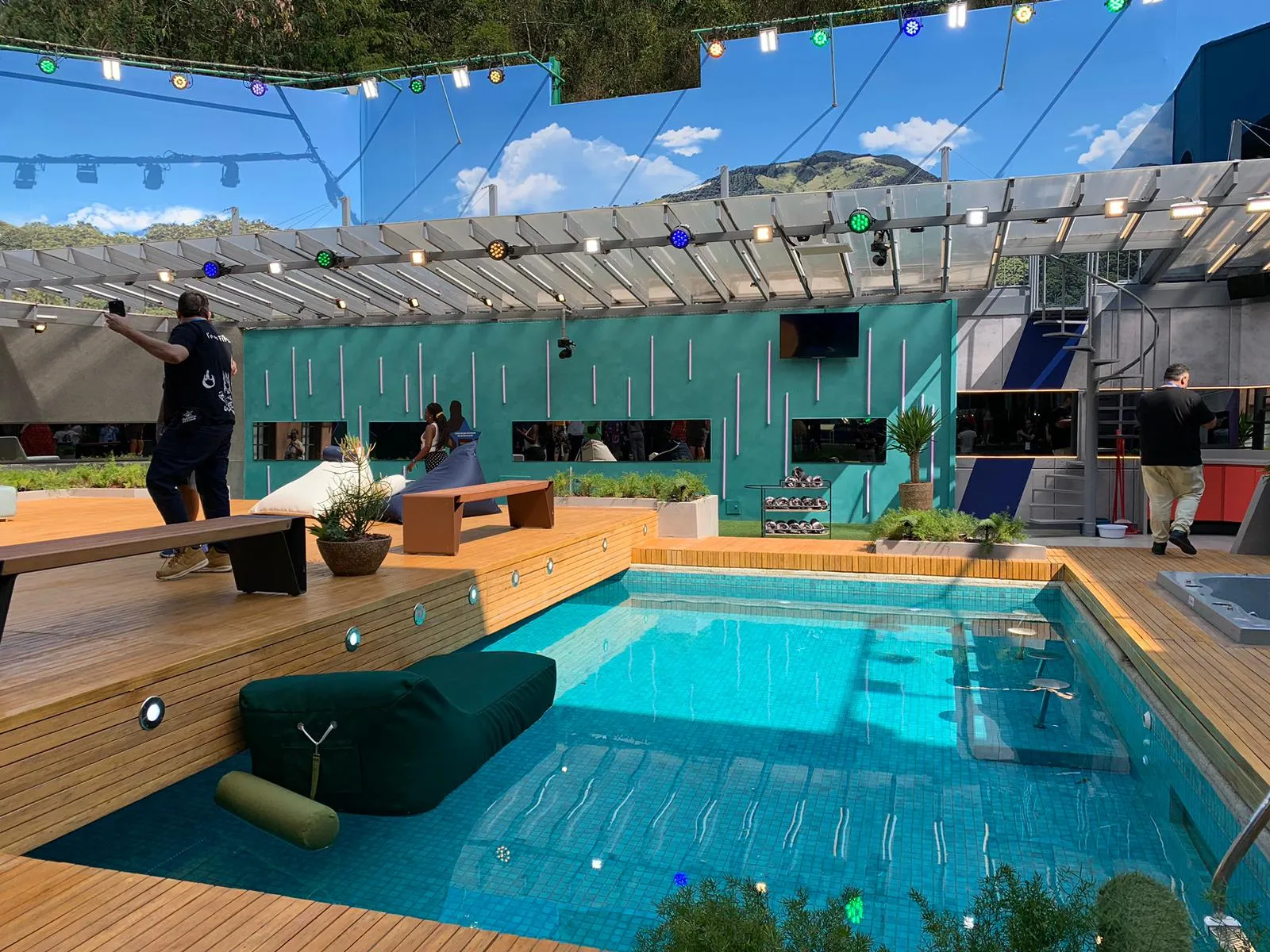 Estrela da Casa é gravado na mesma casa onde acontece o Big Brother Brasil, nos Estúdios Globo