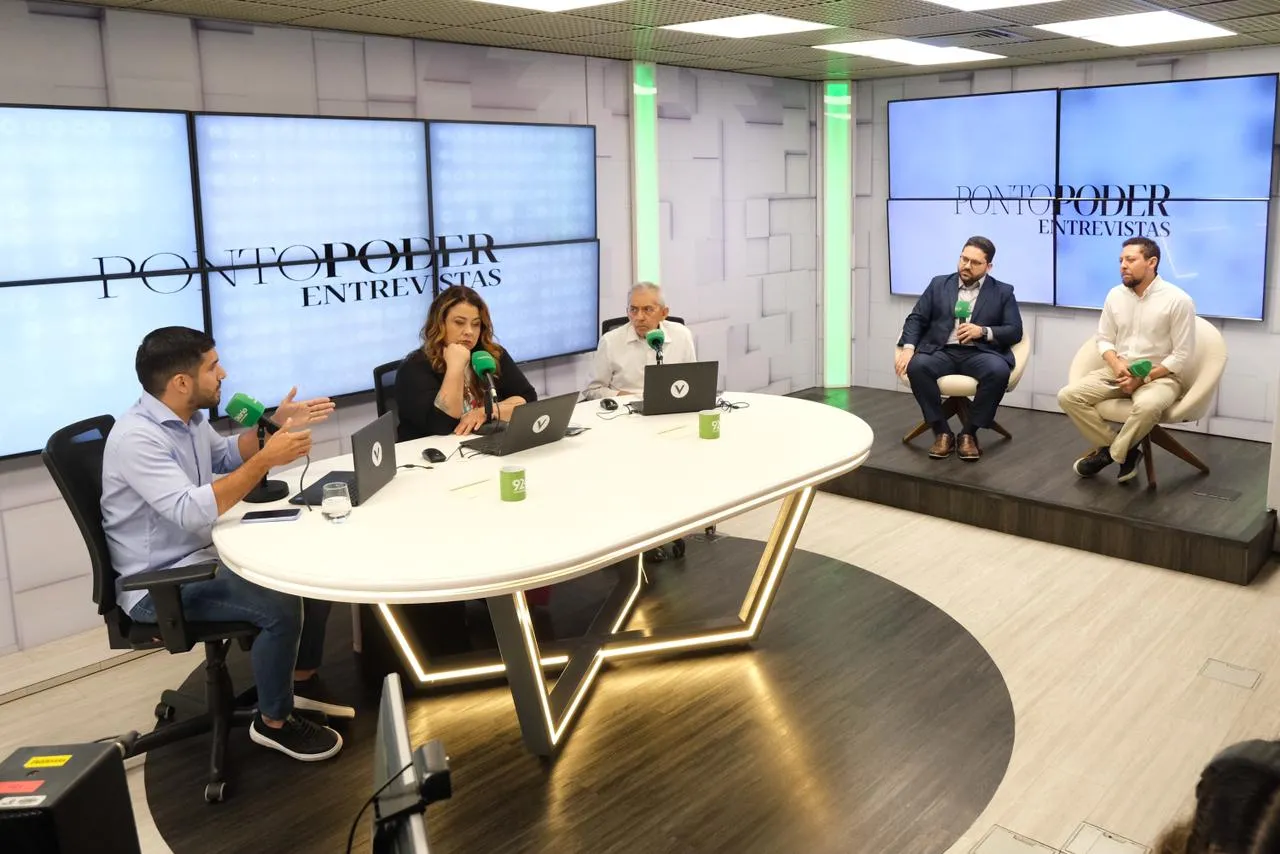 André Fernandes foi sabatinado por equipe do PontoPoder, no Sistema Verdes Mares.