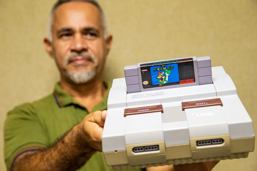 Raridades feito este videogame são encontrados no evento