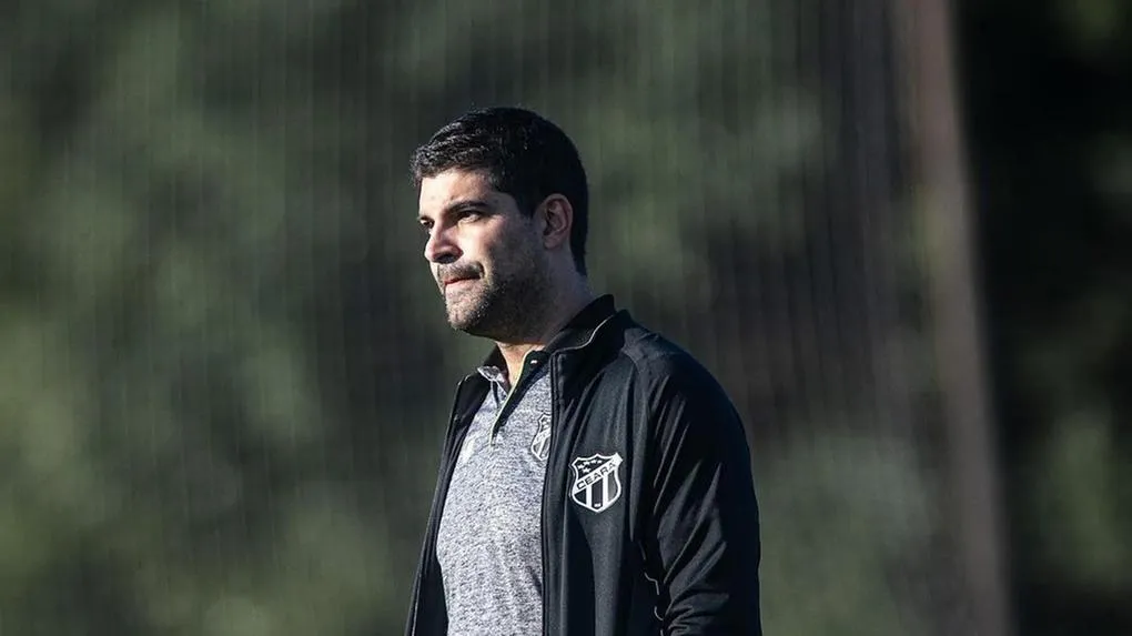 Executivo de futebol do Ceará, Lucas Drubscky participa do processo das definições de mercado do elenco