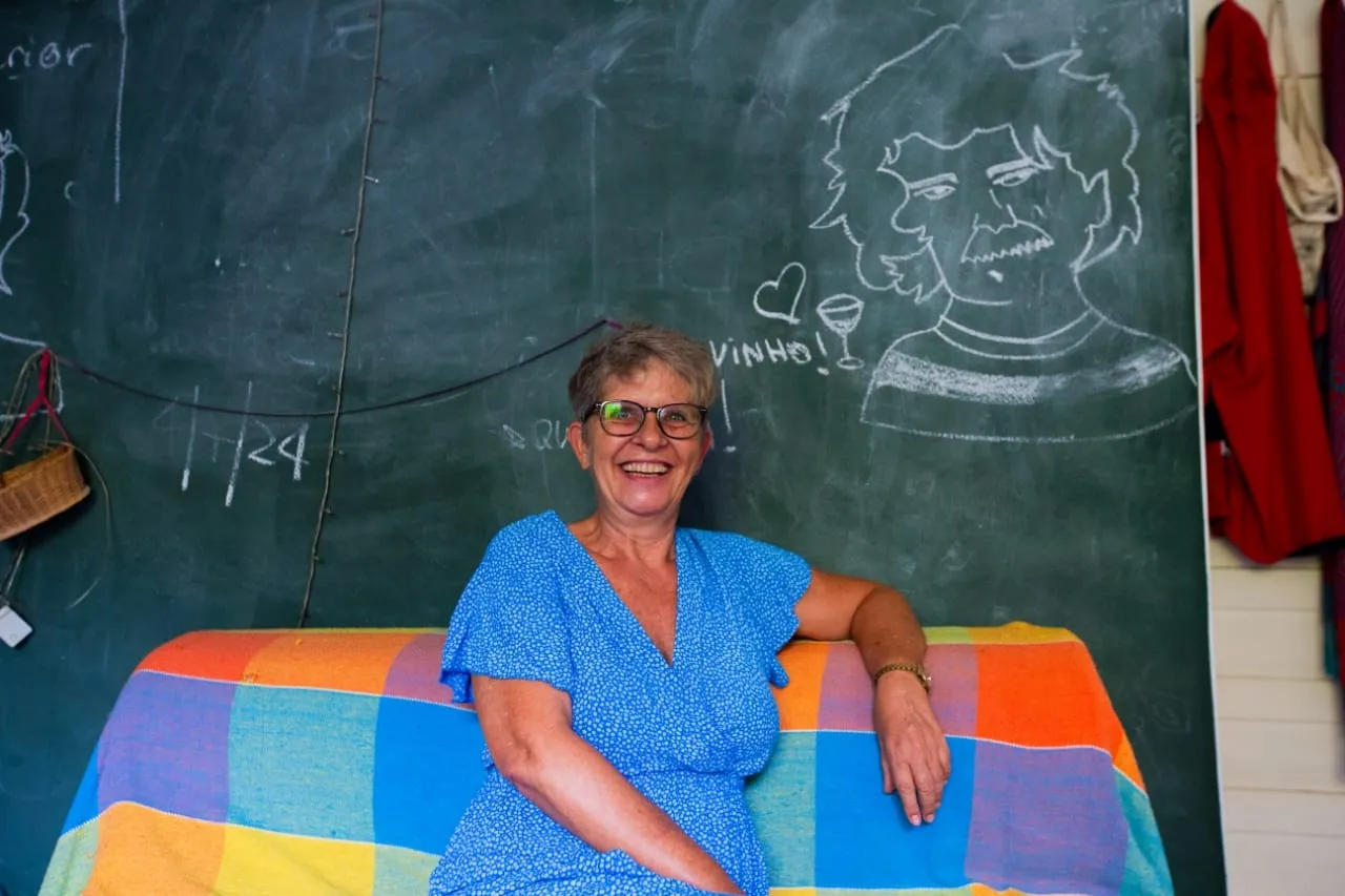 Moradora de Fortaleza há três décadas, a alemã Rosina Popp Torres trabalha há 22 anos como produtora cultural