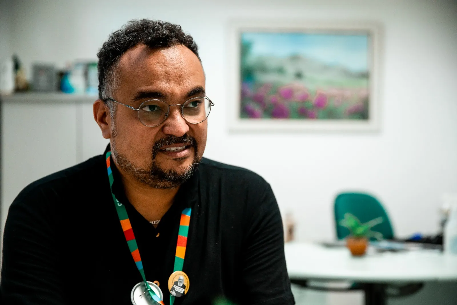 Kamillo Silva, diretor escolar da EEEP Jaime Alencar de Oliveira