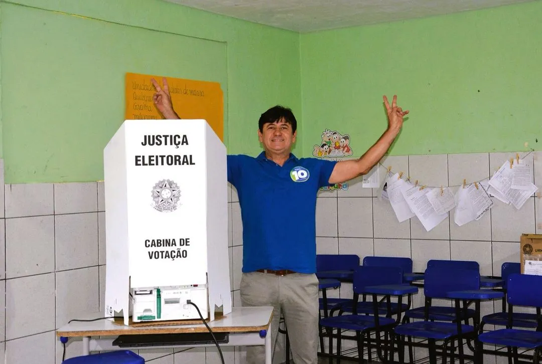 Monteiro Filho (MDB), prefeito eleito de Arneiroz.