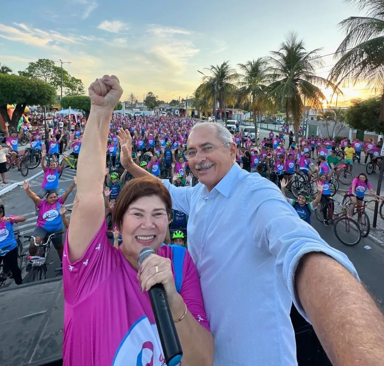 Nezinho Farias, prefeito eleito em Horizonte e esposo da deputada Jô Farias.