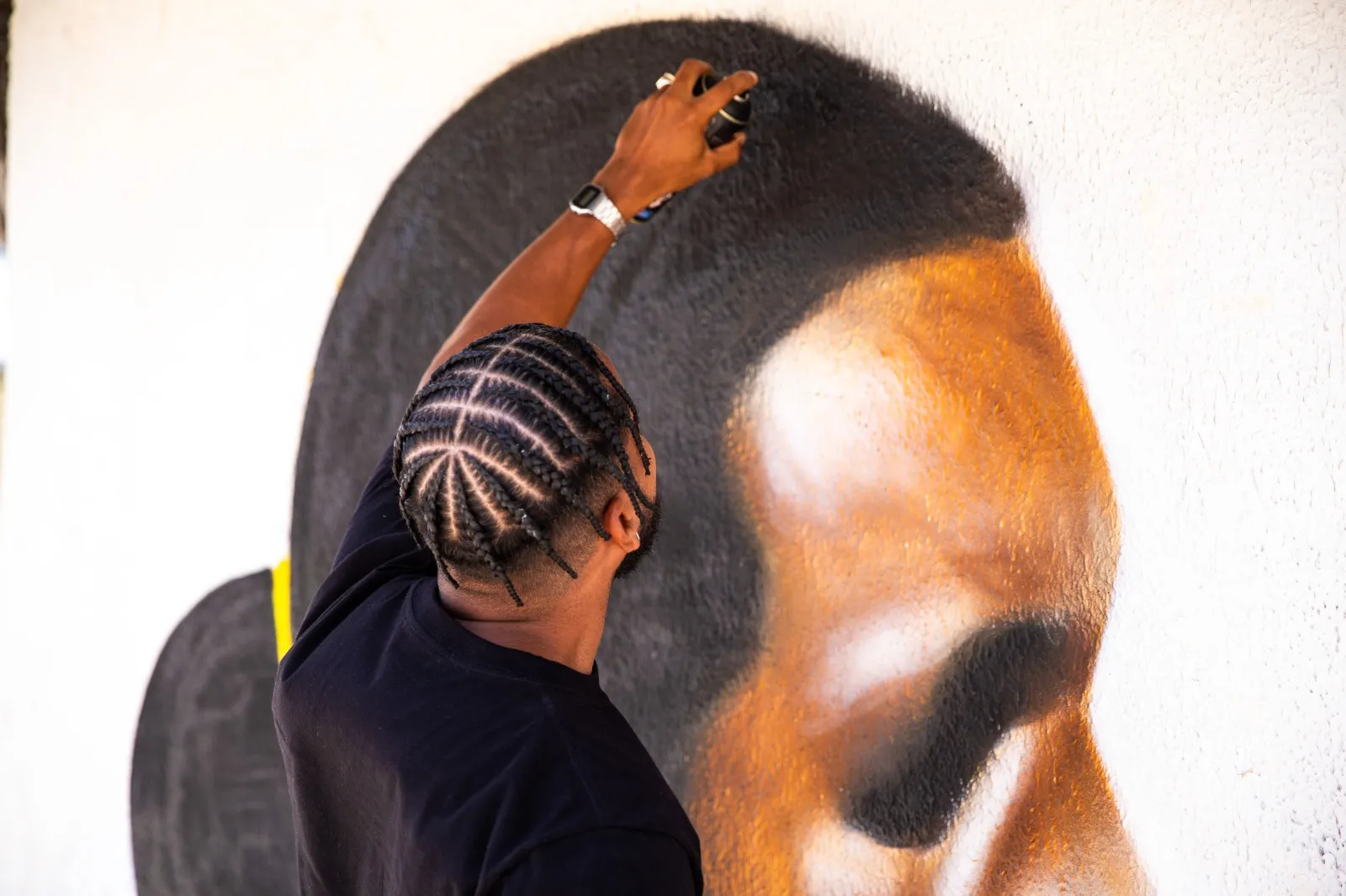 Ao atingir visibilidade, Jeff Alan tomou como missão realizar denúncias por meio da arte