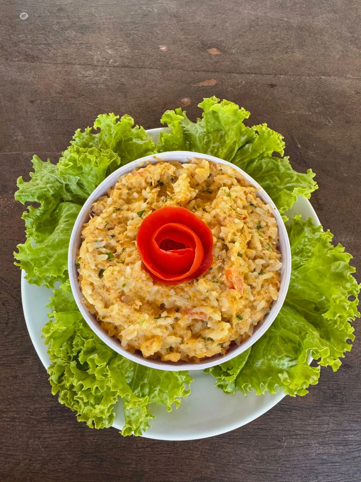 Arroz de Caranguejo, da Barraca Cuca Legal, na Praia do Futuro