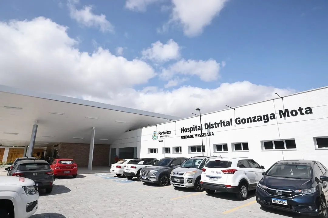 O Hospital Distrital Gonzaga Mota da Messejana foi uma das obras realizadas com recursos de empréstimo, apontou prefeitura.