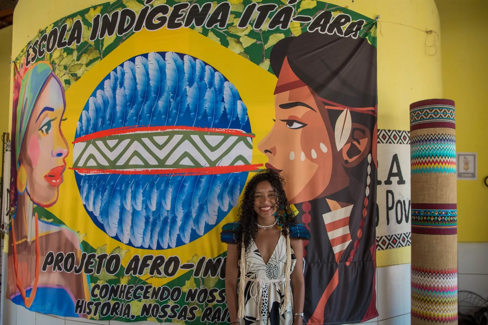Em Pacatuba, na Região Metropolitana de Fortaleza (RMF), a jovem indígena Sara Mércia, investigou os saberes populares de mulheres indígenas