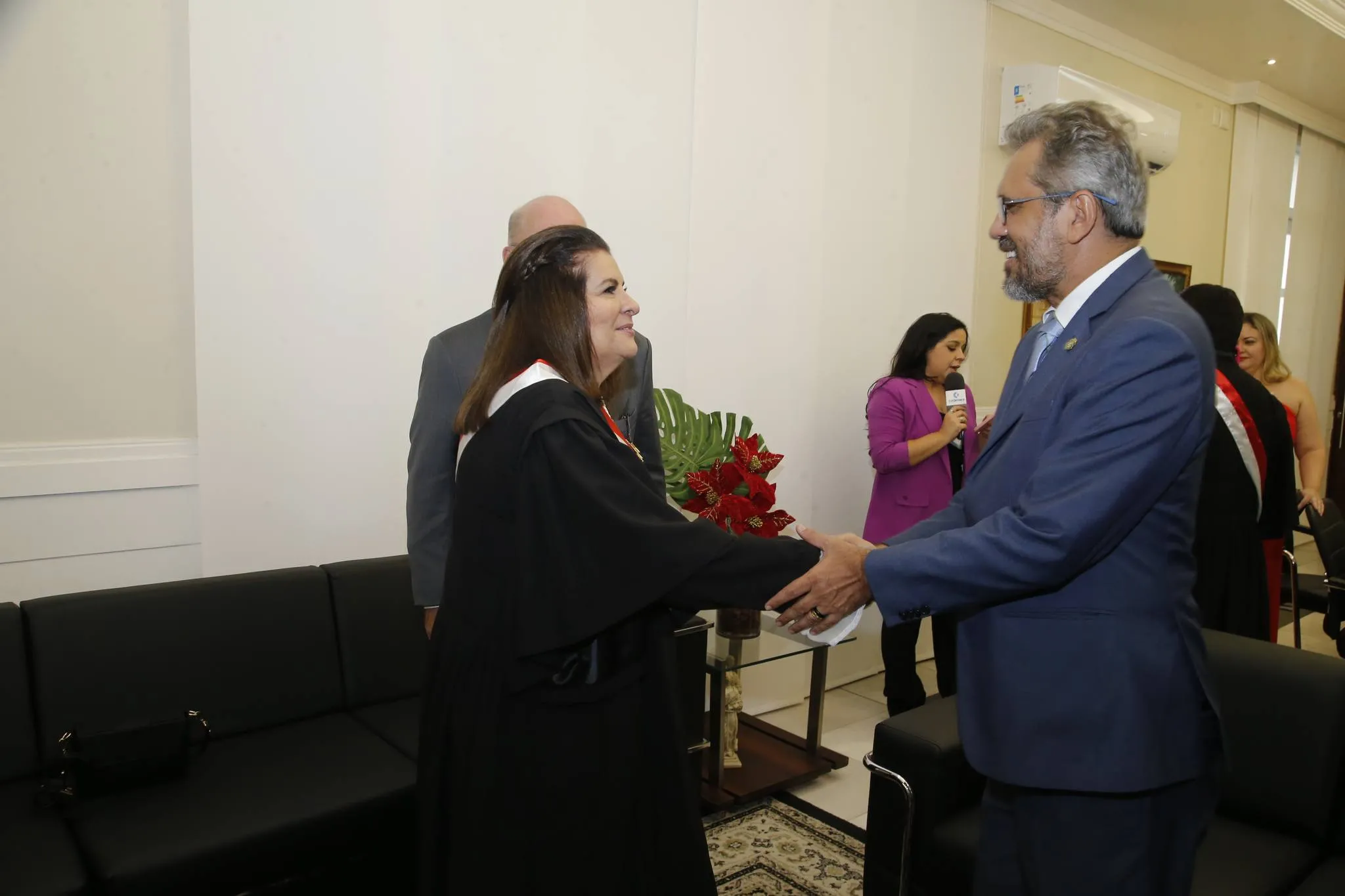 Fernanda Uchoa e Elmano de Freitas