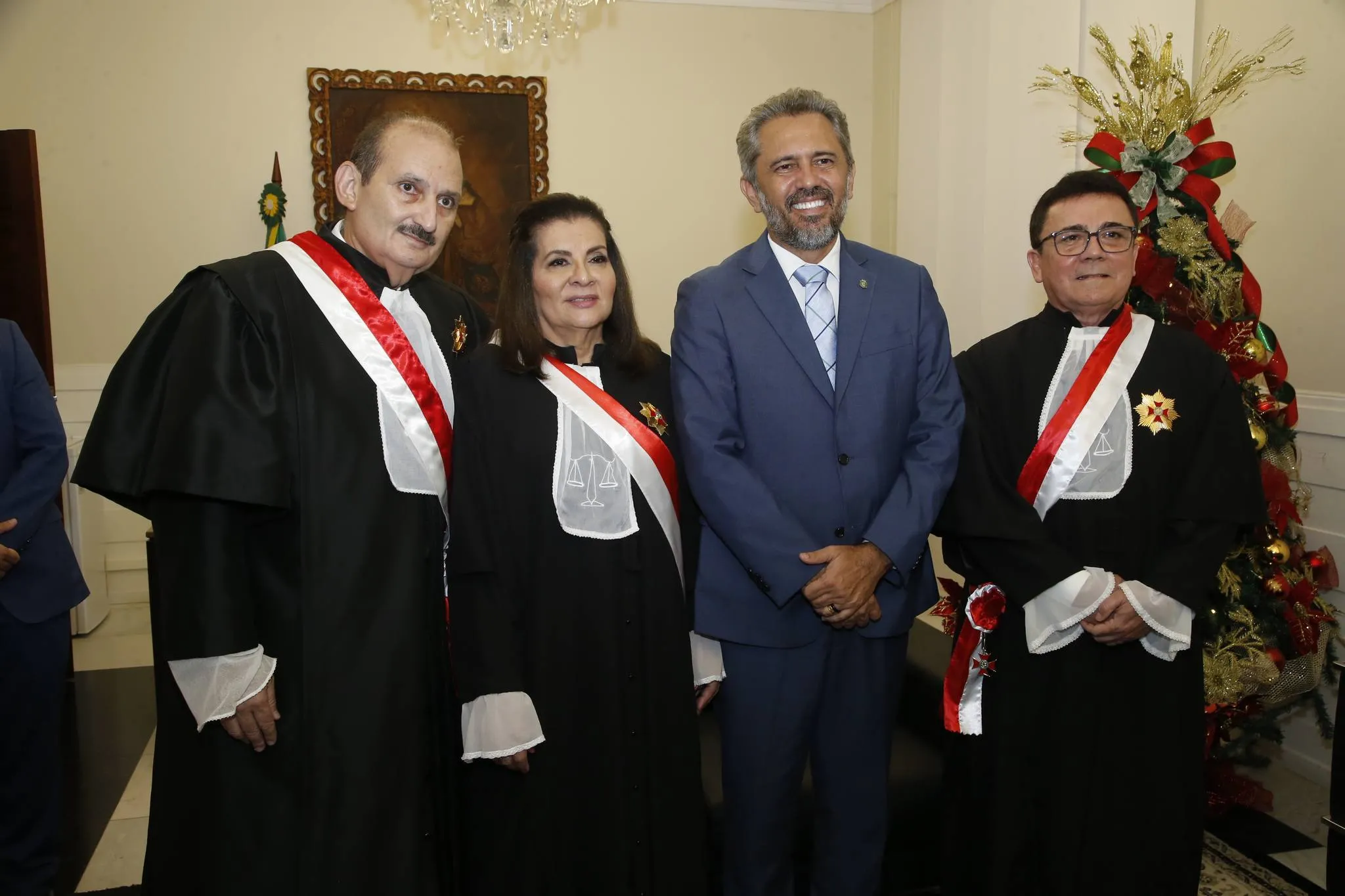 Francisco José Gomes da Silva, Fernanda Uchoa, Elmano de Freitas e João Carlos Uchoa