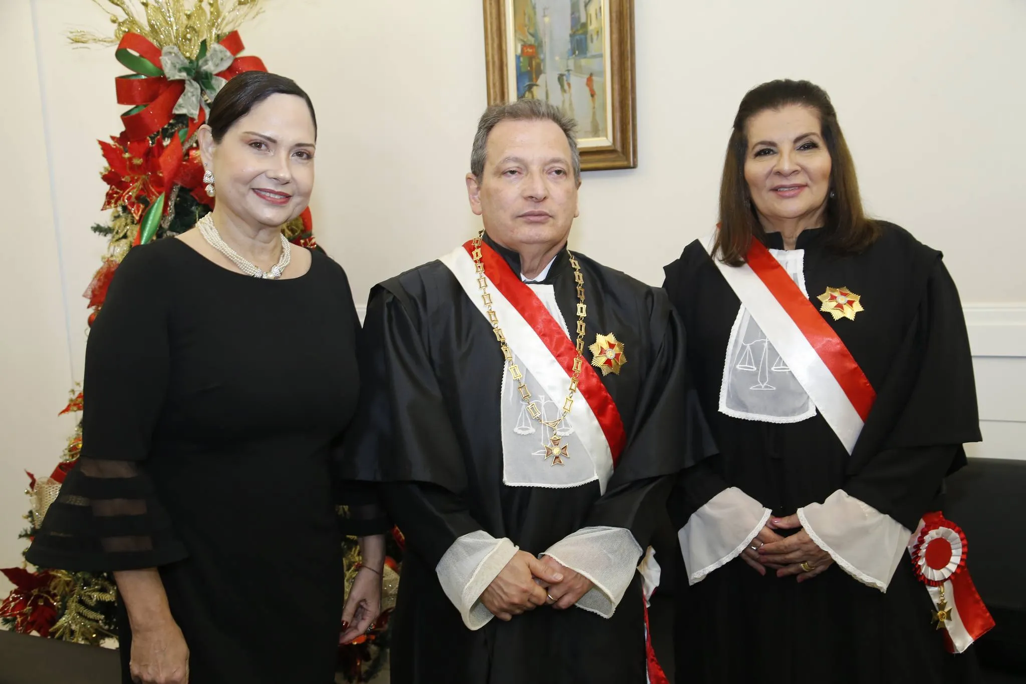 Neiara Frota, Durval Maia e Fernanda Uchoa