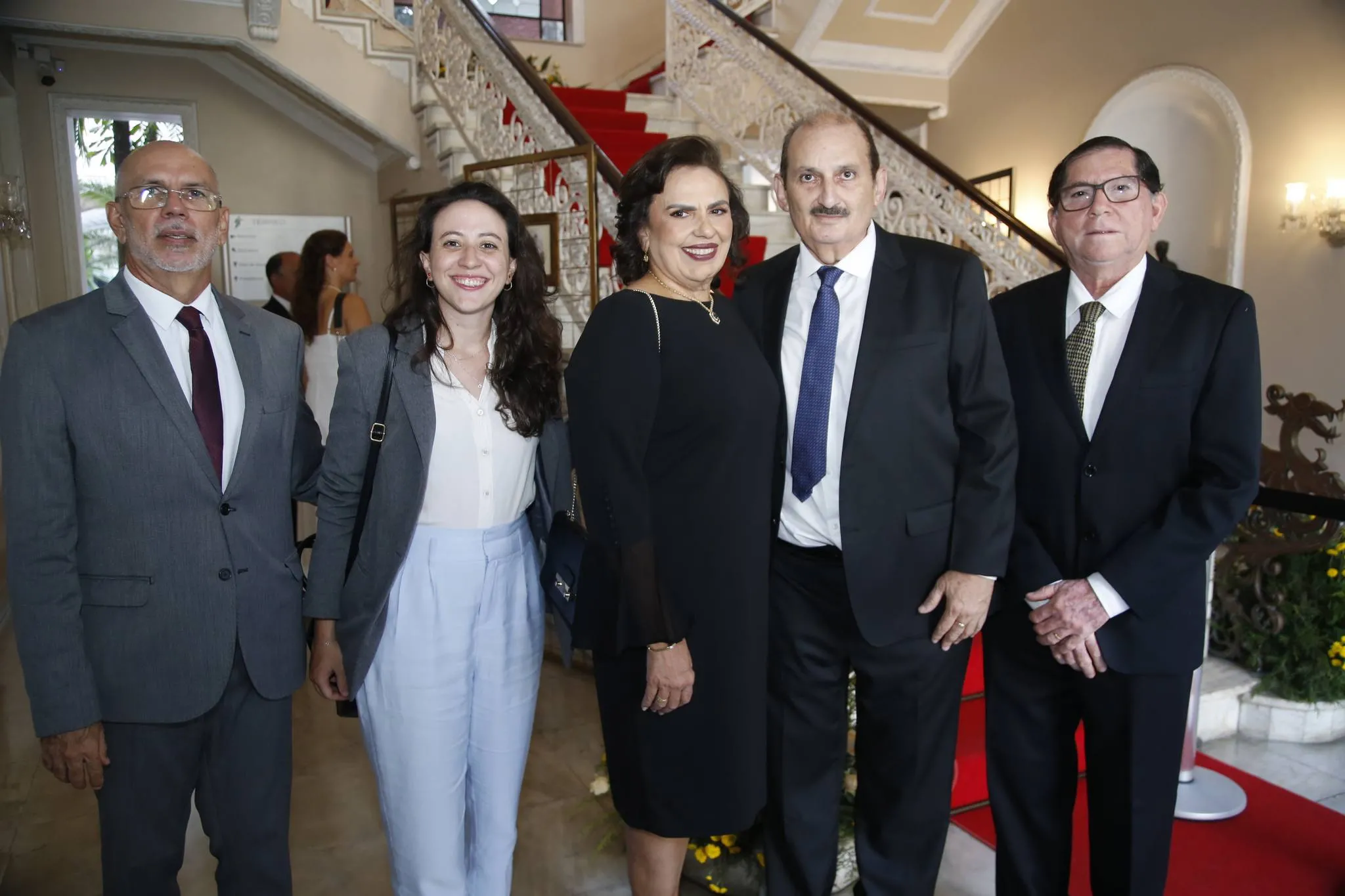 Hugo e Luiza Holanda, Valéria e Francisco José Gomes da Silvas e Pedro Rodrigues