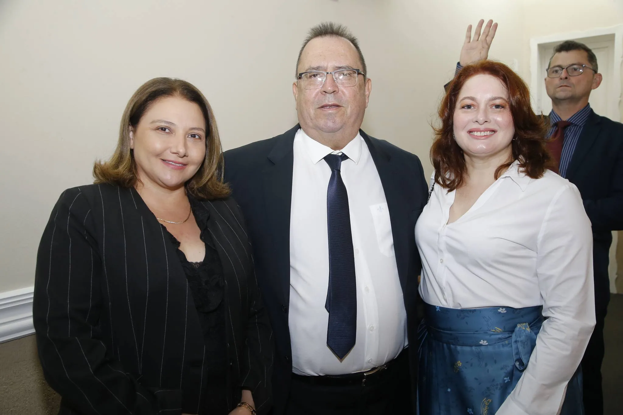 Regiane Silva, Henrique Aguiar e Manuela Viana
