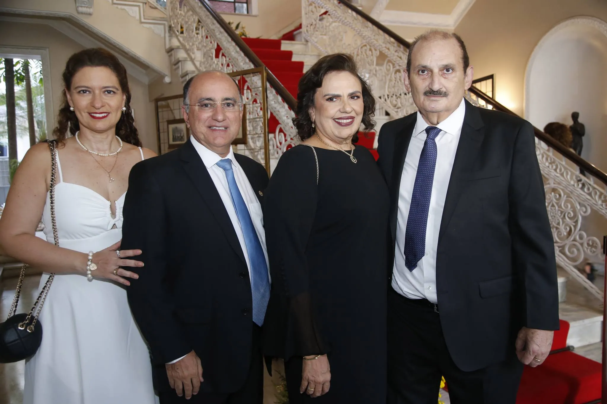 Patrícia e Paulo César Alencar, Valéria e Francisco José Gomes da Silva