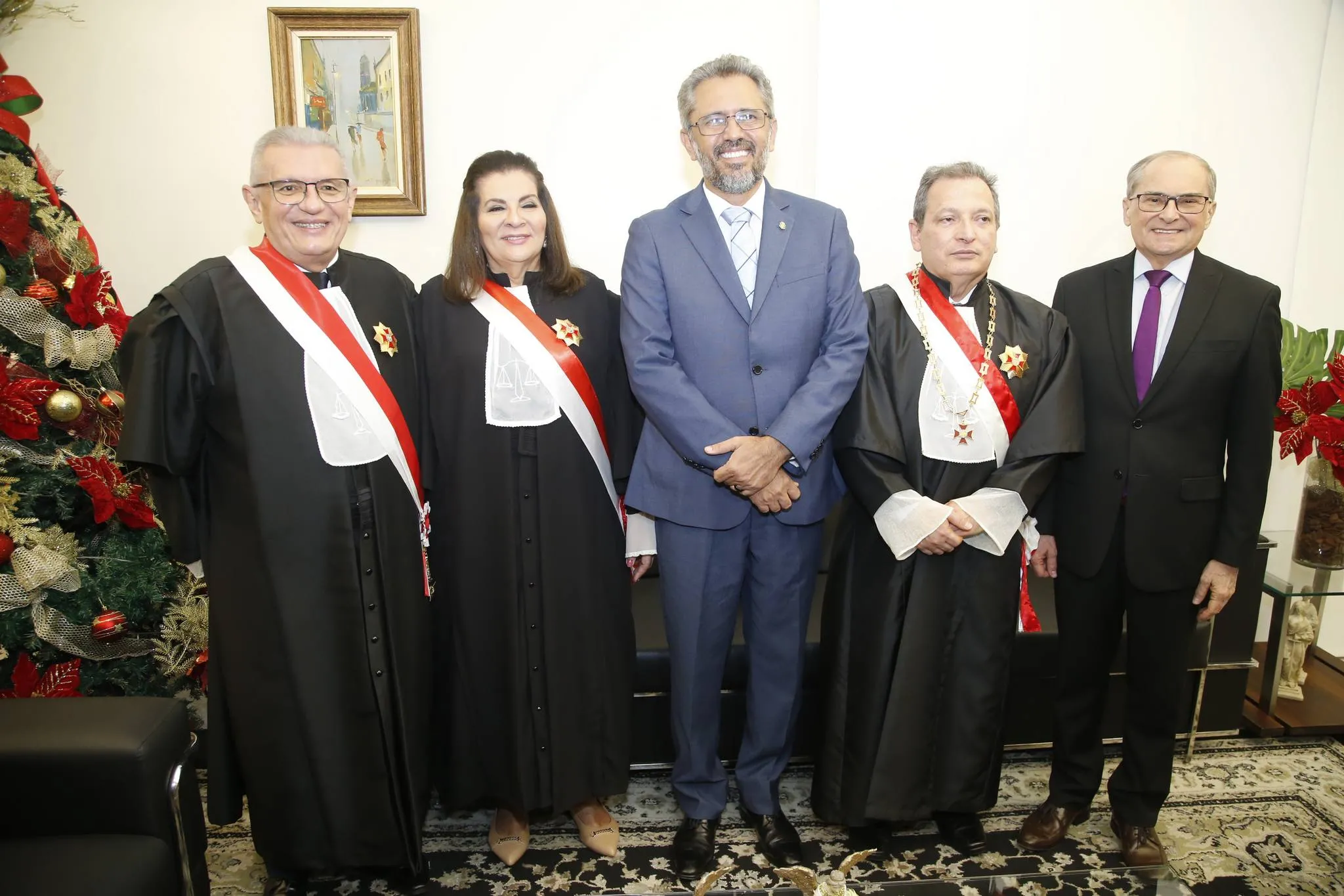 Tarcísio Limaverde, Fernanda Uchoa, Elmano de Freitas, Durval Maia e Abelardo Benevides