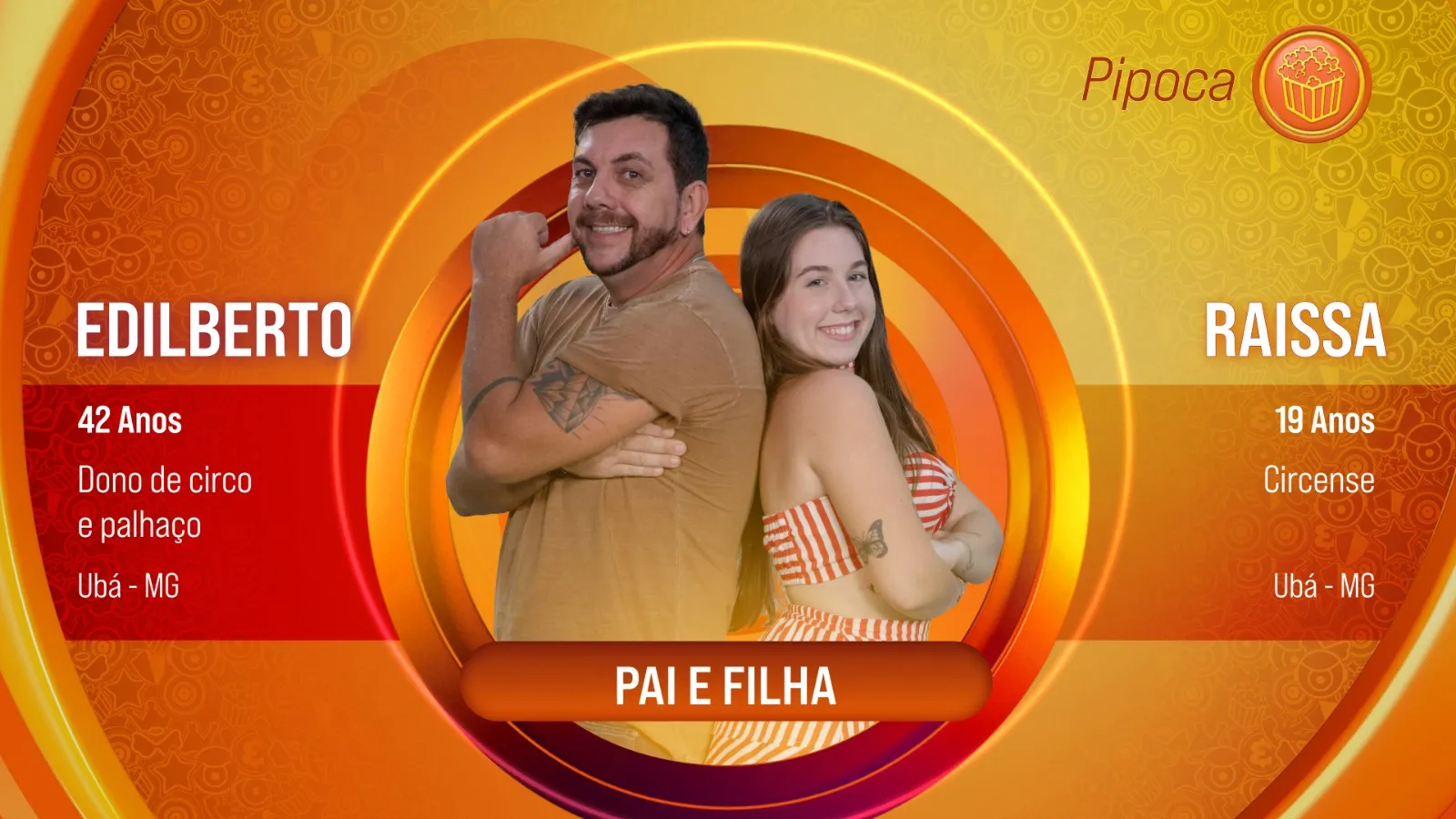 Pai e filha são naturais de Ubá, em Minas Gerais