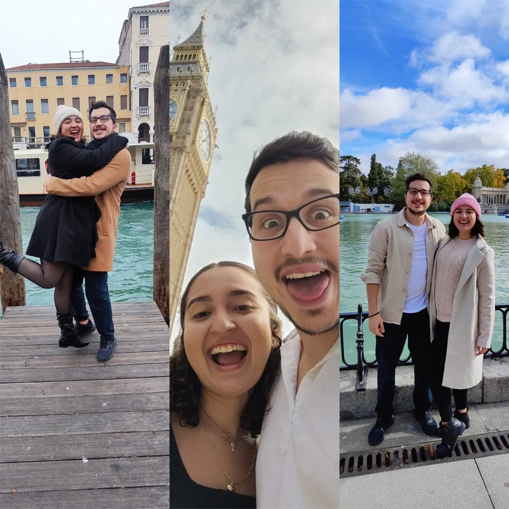 “Gostamos muito disso e nos ajudamos muito. Queremos amar, não importa onde”