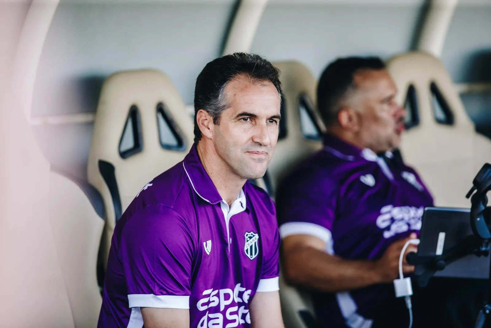O técnico Léo Condé ainda não ajustou o sistema defensivo do Ceará