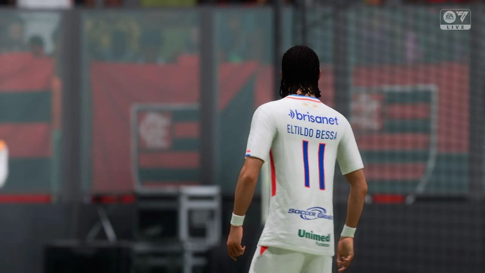 Um dos atacantes genéricos do Fortaleza no EA FC se chama Eltildo Bessa