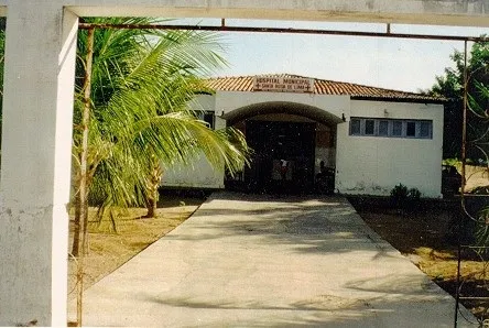 Imagem do antigo hospital da velha Jaguaribara