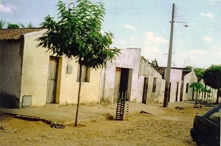 Imagem das casas da velha Jaguaribara