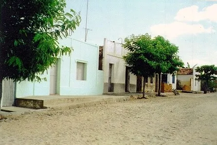 Imagem das casas da velha Jaguaribara