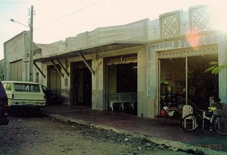 Imagem do comércio na velha Jaguaribara