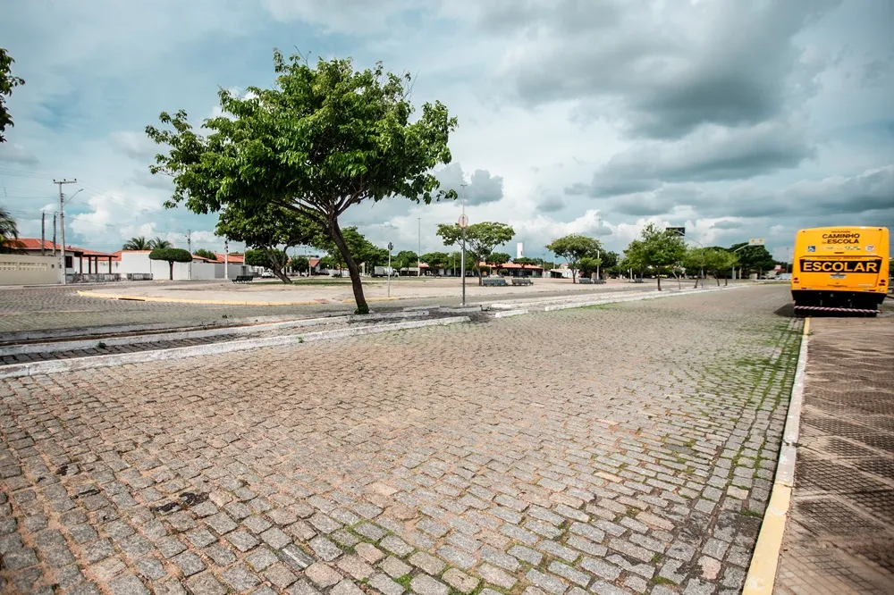 Ruas da nova Jaguaribara
