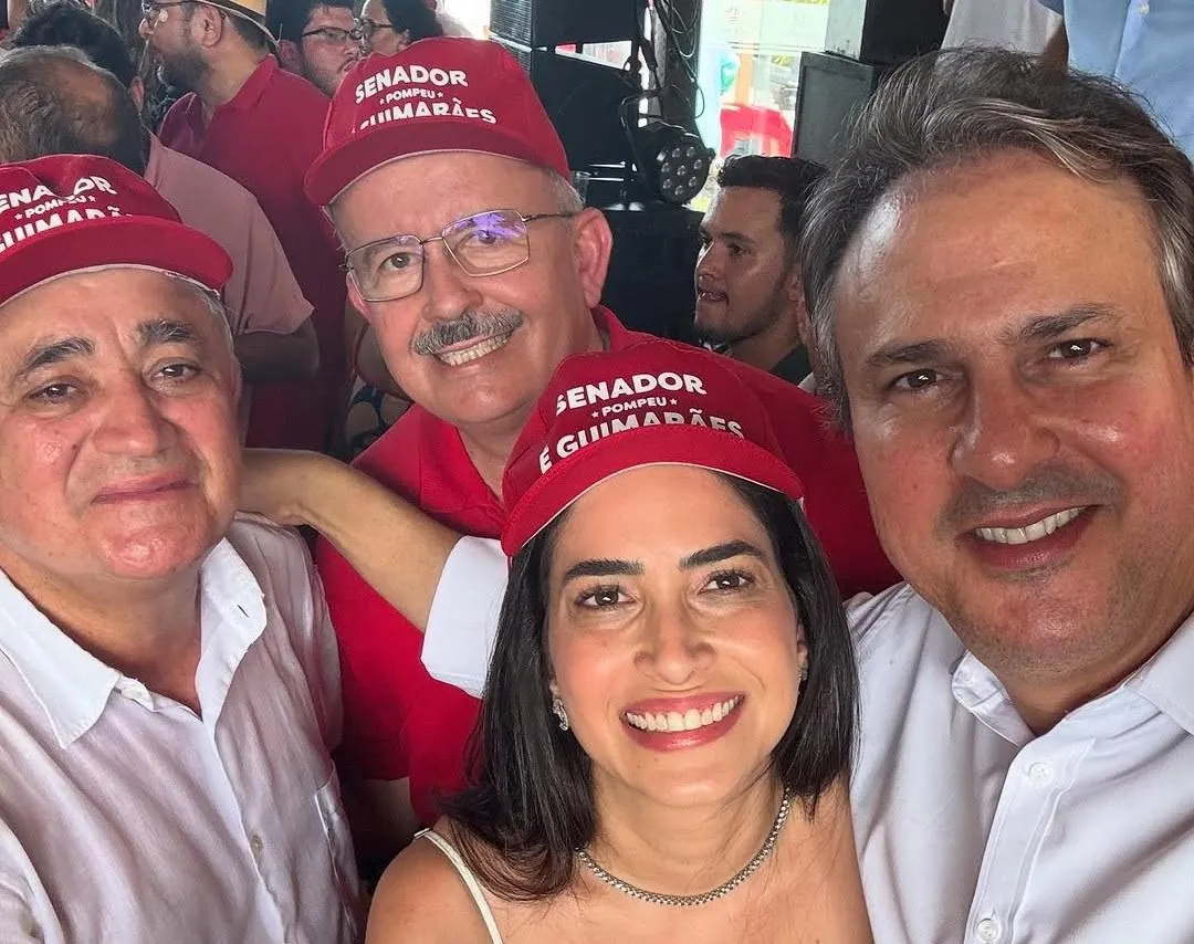 Na festa de aniversário de José Guimarães, Camilo Santana projetou o nome do correligionários no Senado em 2026