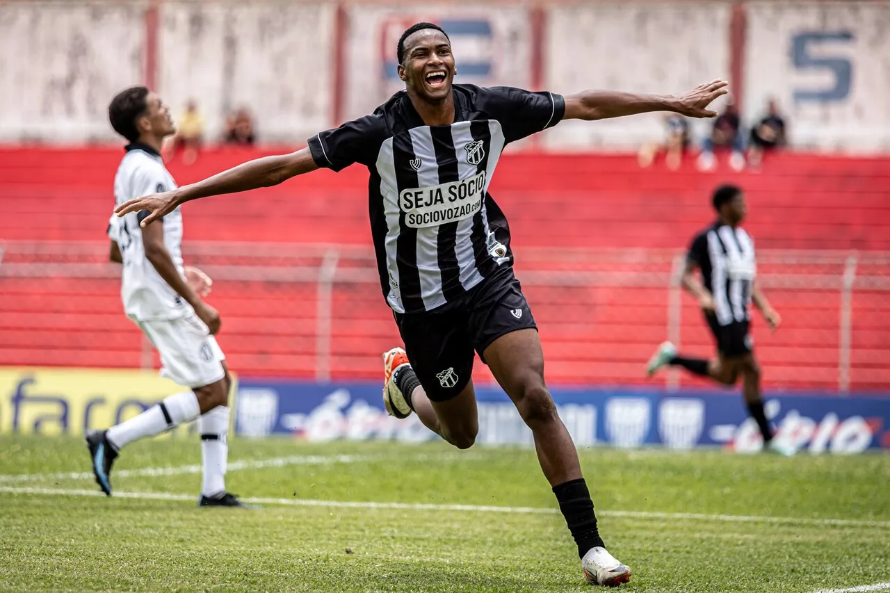 Guilherme marcou um gol em três jogos pelo time profissional do Ceará
