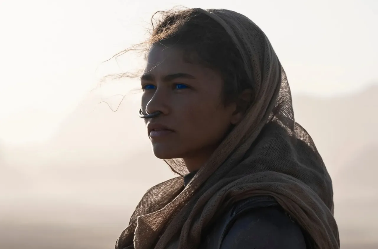 Zendaya em cena no filme 