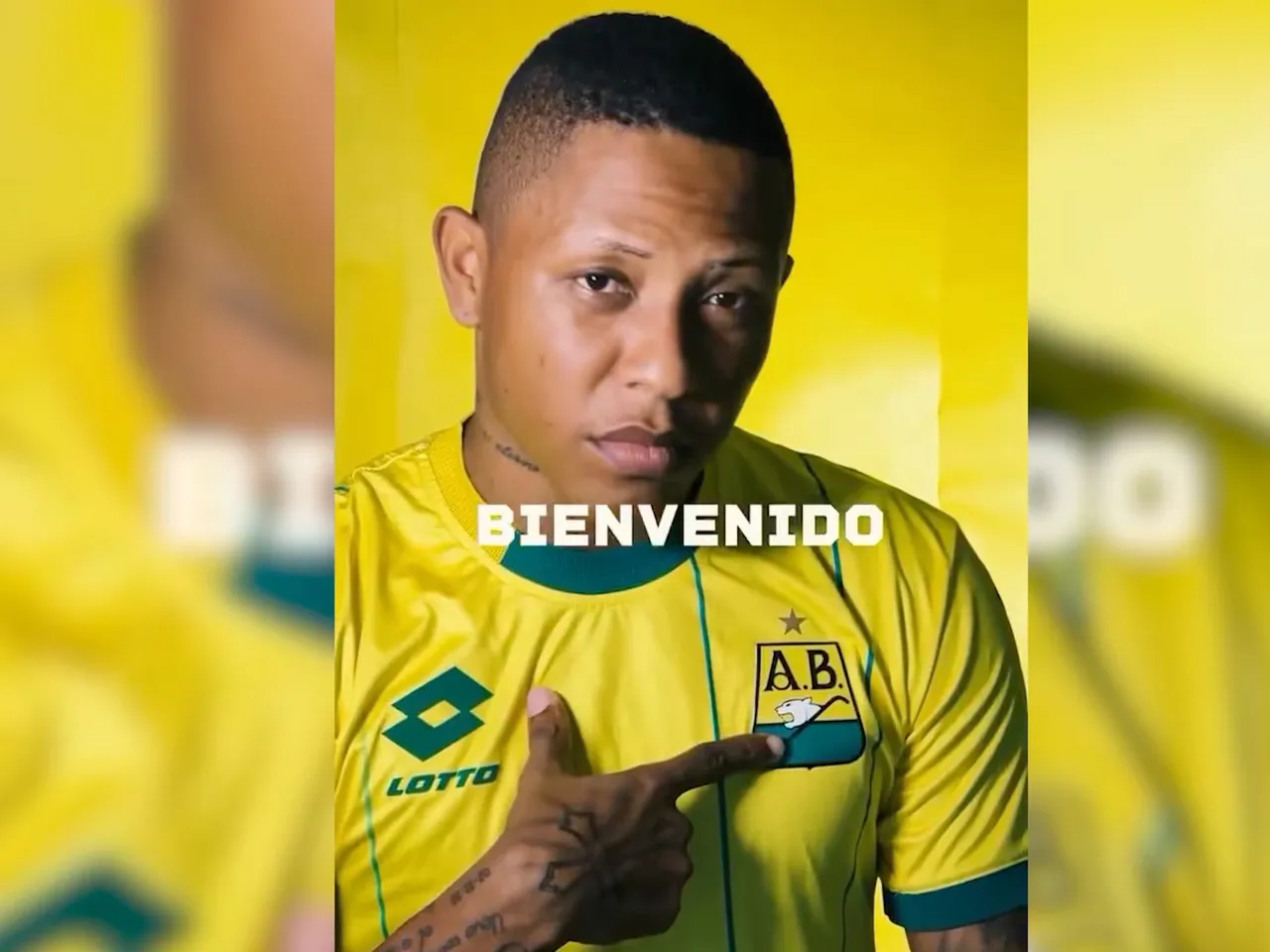 Ex-Ceará, o colombiano Jhon Vásquez é um dos atacantes do Atlético Bucaramanga