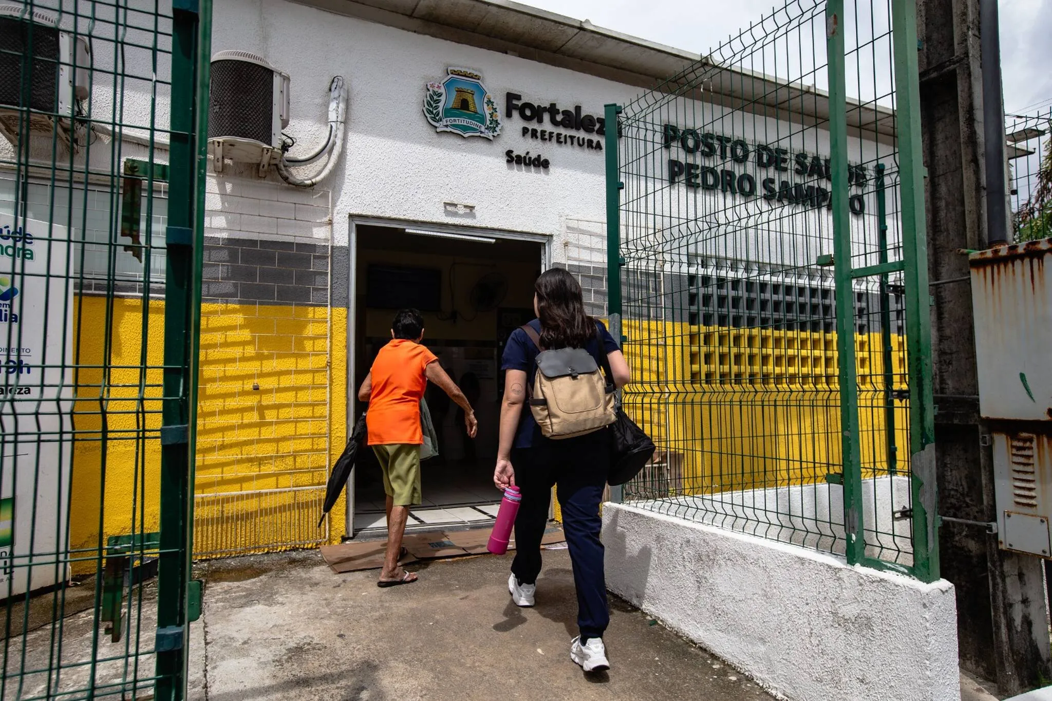 O Posto de Saúde Pedro Sampaio foi uma das unidades visitadas pela reportagem