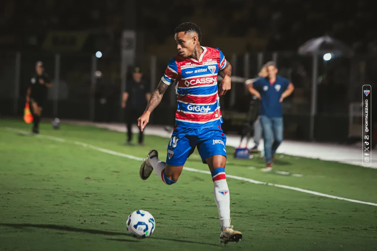 O atacante Allanzinho atuou por 21 minutos na estreia pelo Fortaleza