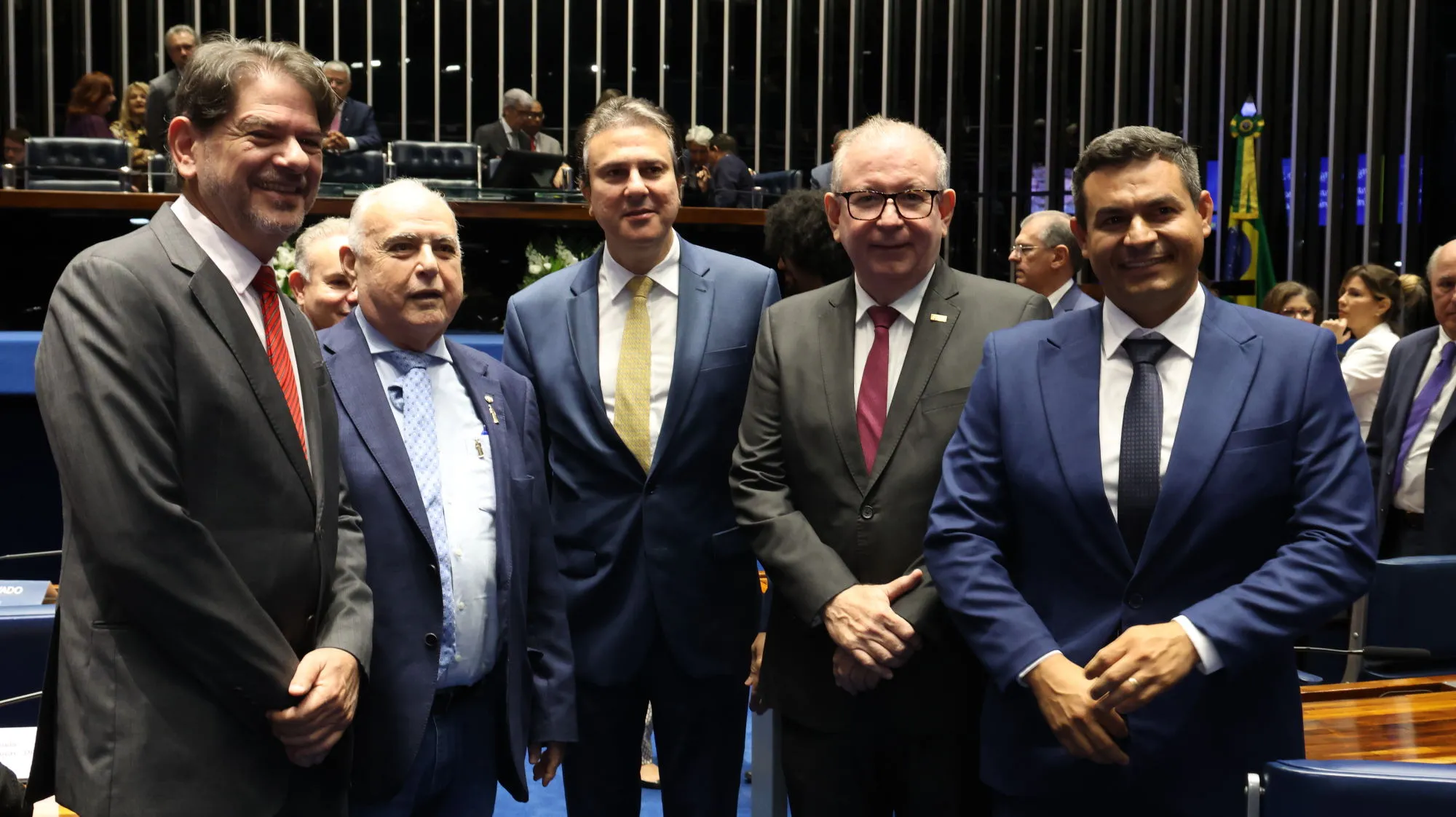 Cid Gomes, Roberto Pessoa, Camilo Santana, Ricardo Cavalcante