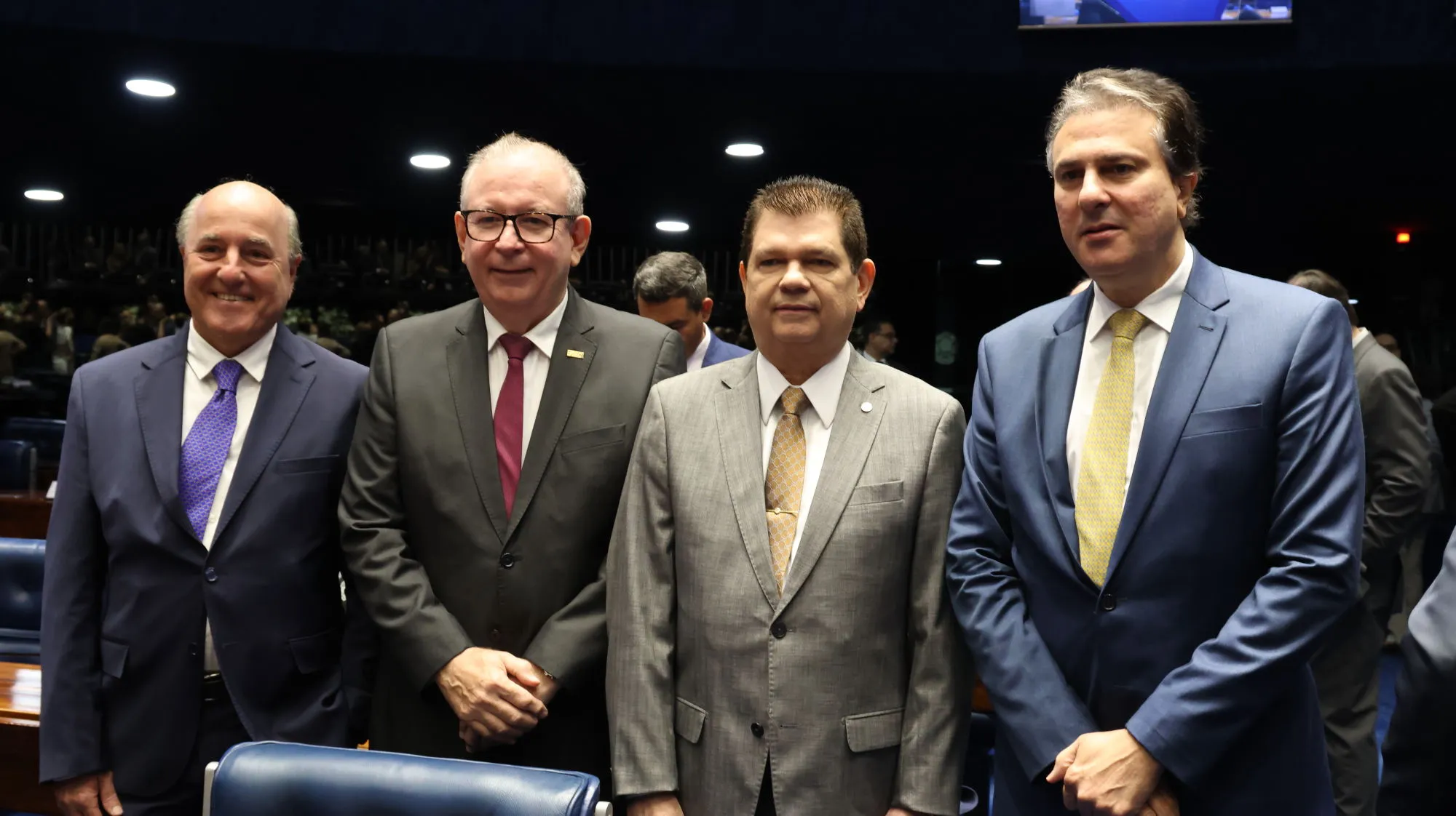 Silvio Frota, Ricardo Cavalcante, Mauro Benevides e Camilo Santana