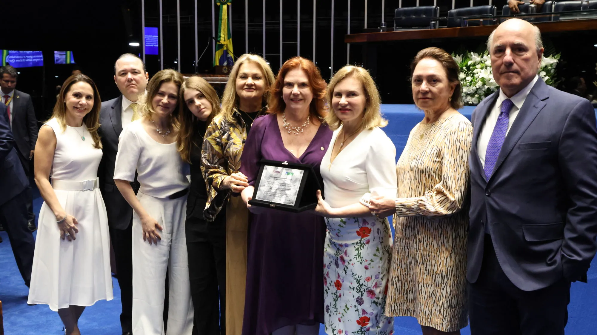Adriana, Otávio e Natália Queiroz, Sofia Jereissati, Lenise Queiroz, Fernanda Pessoa, Renata e Paula Queiroz e Silvio Frota