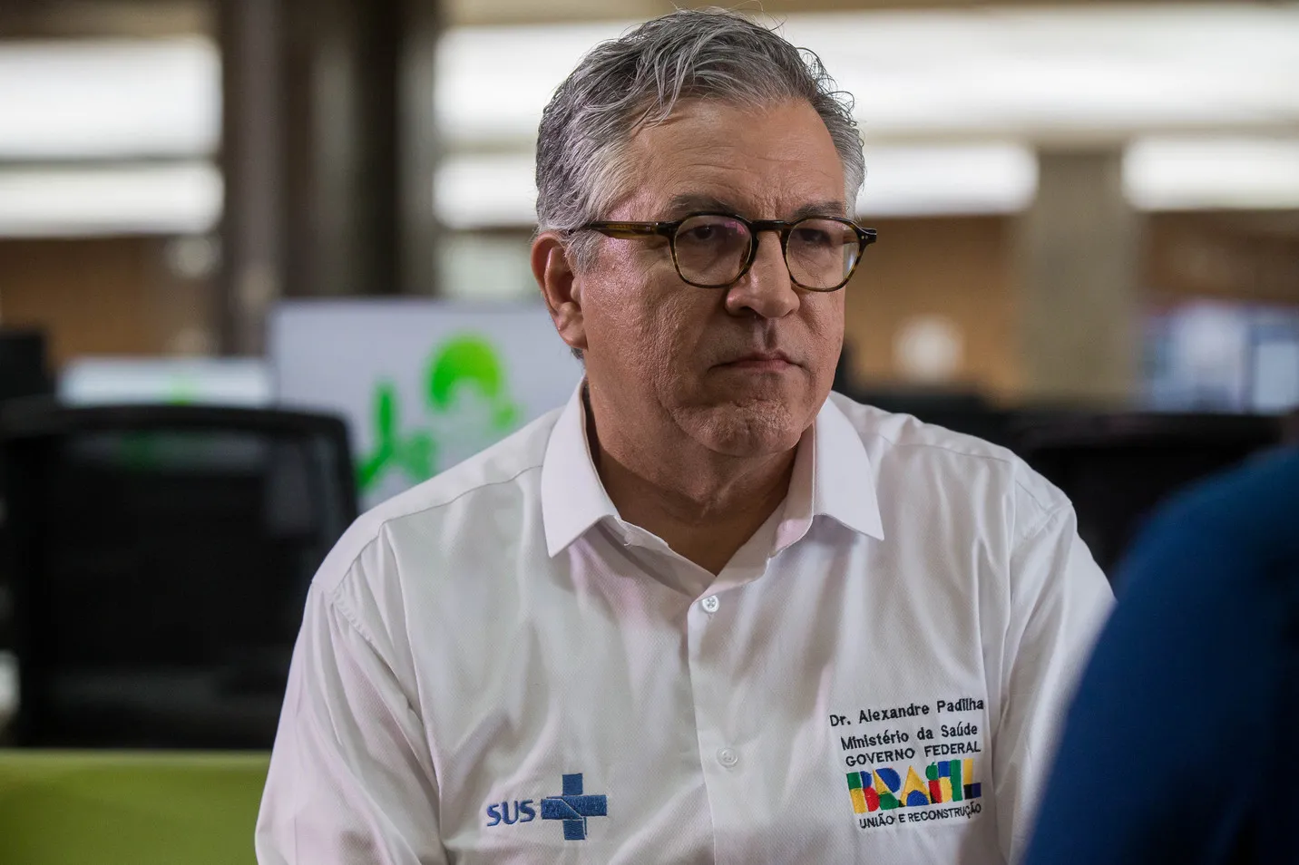 O ministro Alexandre Padilha esteve em Fortaleza para a inauguração do Hospital Universitário do Ceará, no bairro Itaperi