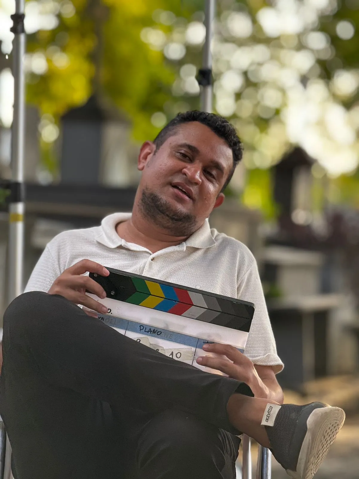 O diretor da série, Lamarck Dias