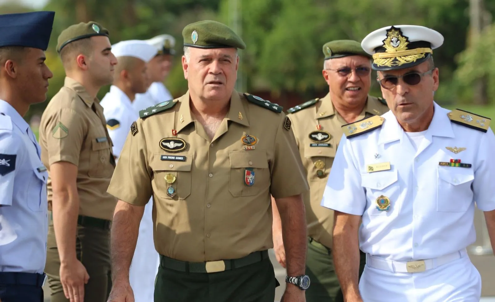 O general Freire Gomes comandava o Exército