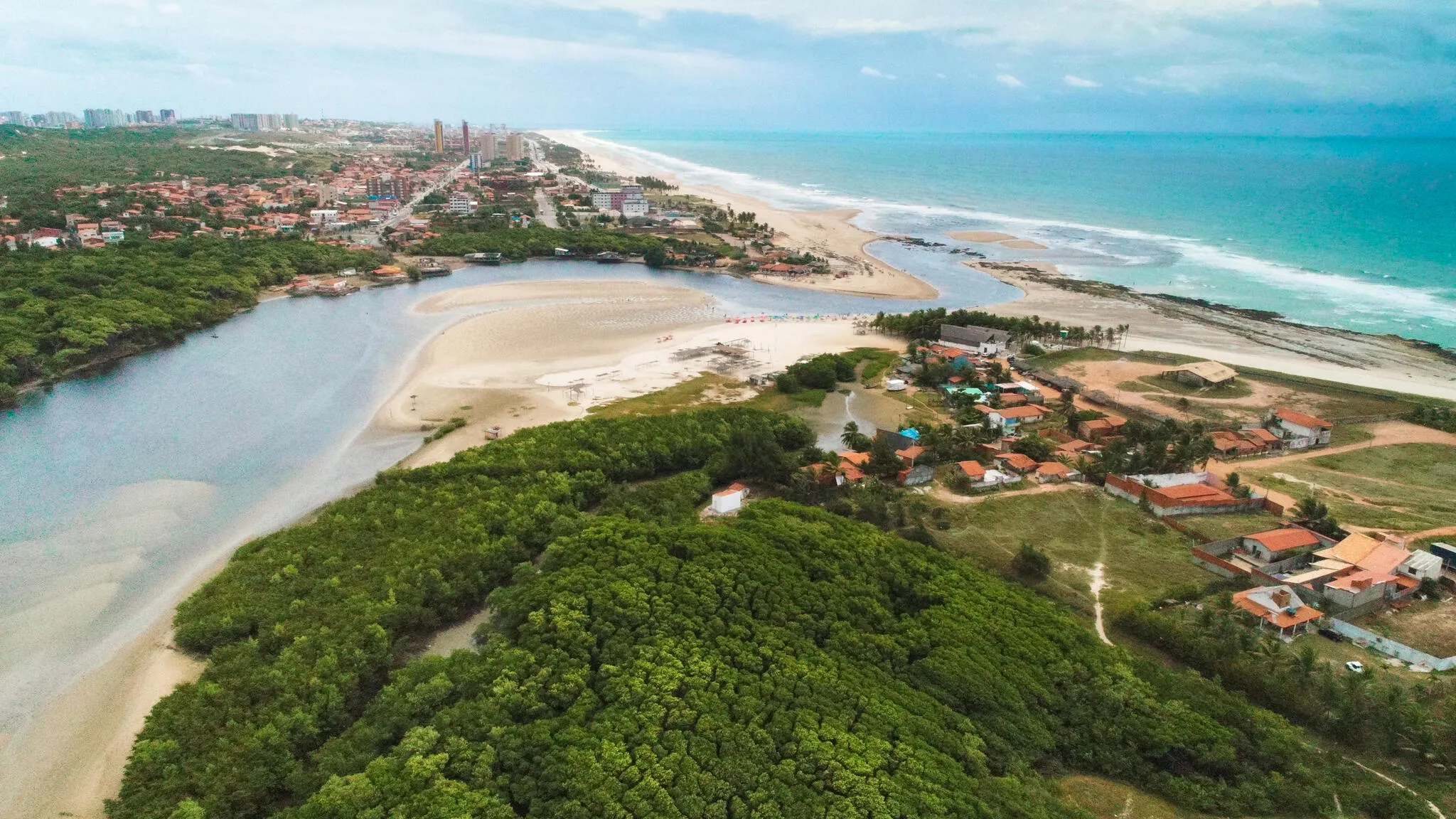 Vista da Sabiaguaba, em Fortaleza