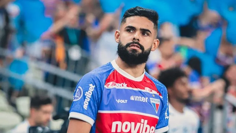 Felipe Jonatan foi contratado junto ao Santos em 2024, mas não se firmou no Fortaleza