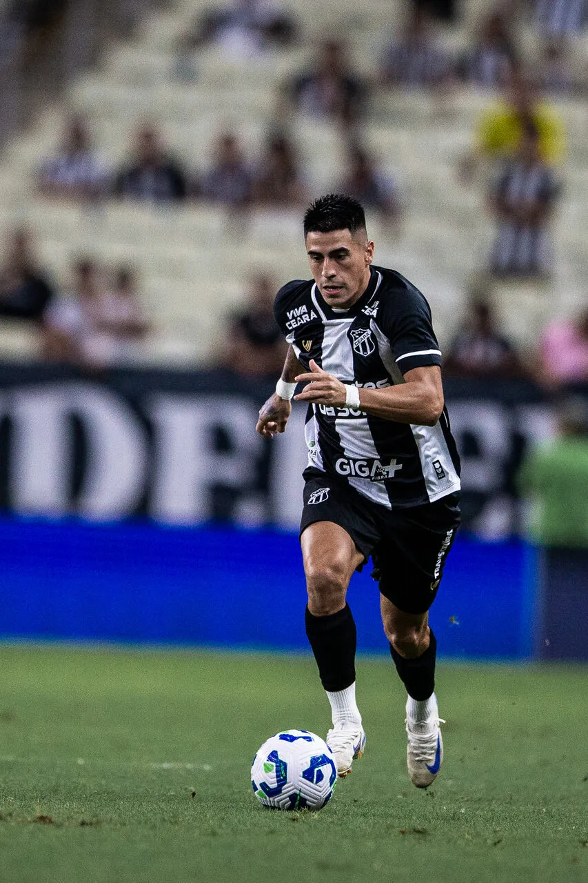 O atacante argentino Alejandro Martínez participou de apenas nove jogos pelo Ceará em 2025