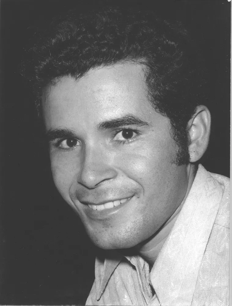 Cláudio Aguiar aos 25 anos, em 1969