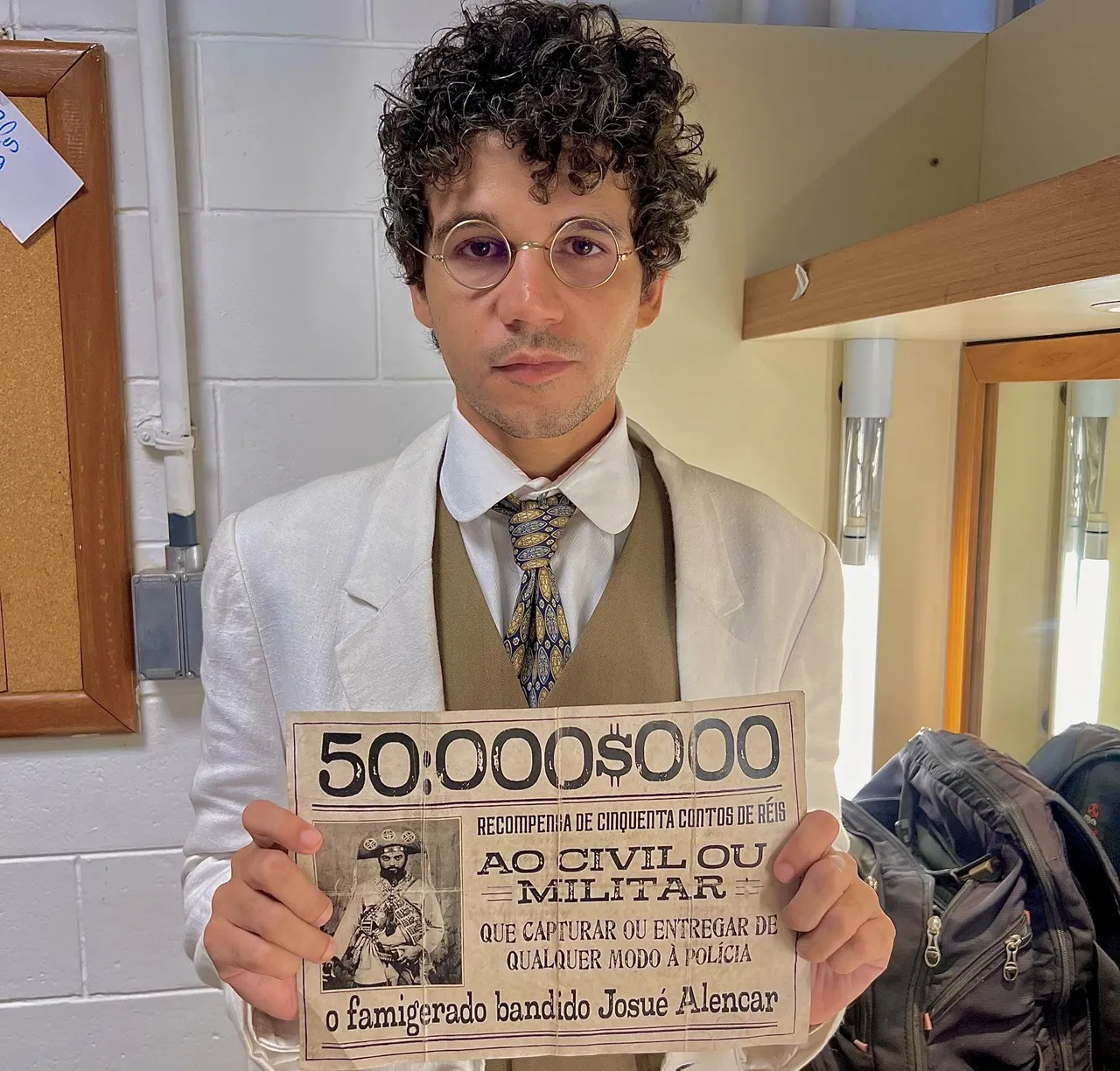 O cearense Lucas Galvino nos bastidores de 
