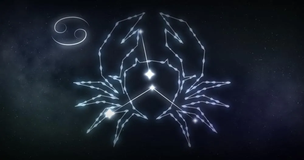 Signo de Câncer do zodíaco no horóscopo mensal de julho de 2025