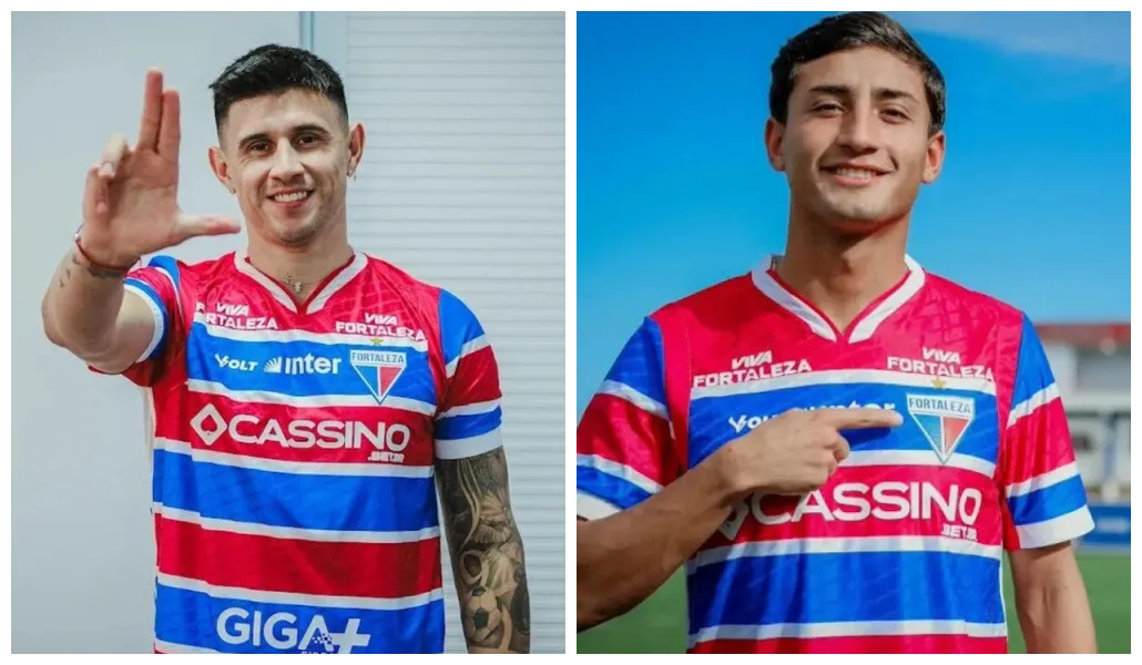Adam Bareiro e José Herreira estão entre os reforços do Fortaleza na janela de transferência