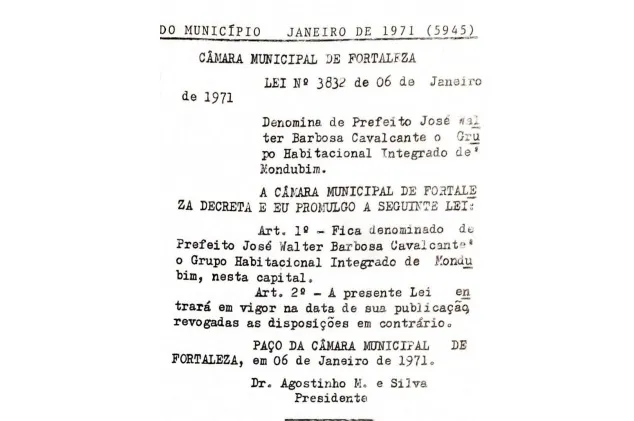 Diário Oficial de Fortaleza de 6 de janeiro de 1971