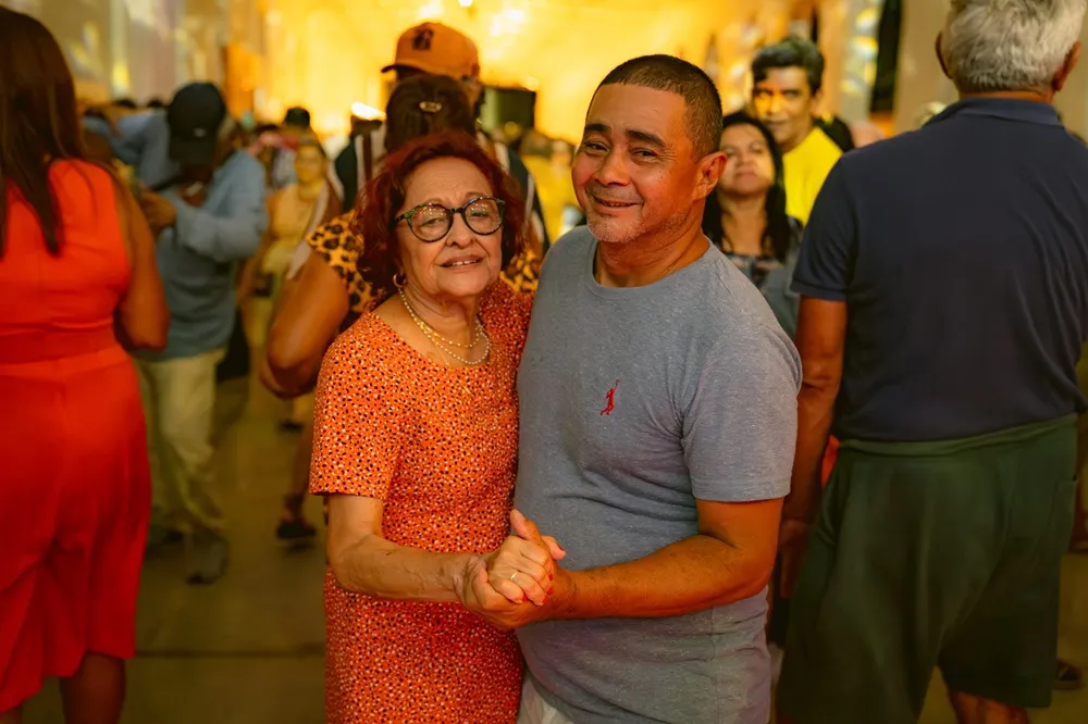 Maria Erivanir Soares e Jurandir Bezerra são alguns dos maiores incentivadores do Baila Comigo