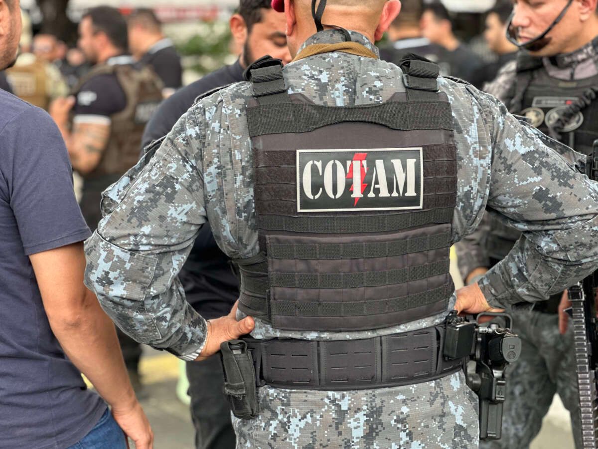 Cerca de seis órgãos ligados a Secretaria de Segurança estão atuando na operação em Maranguape